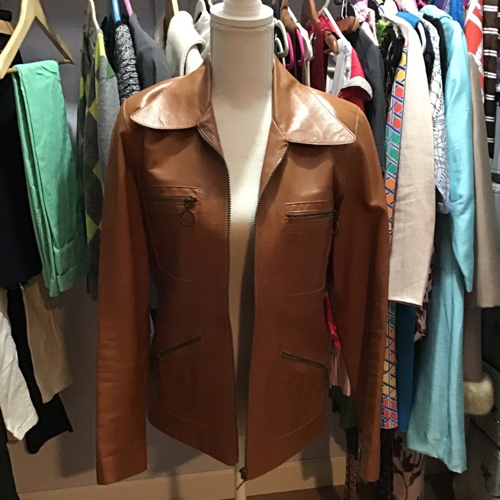 John Carlisle leather jacket